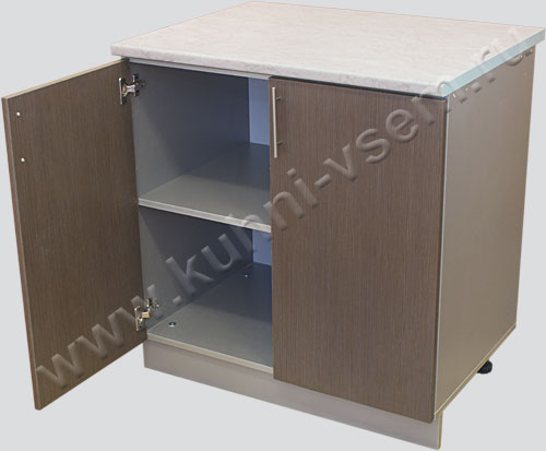 Рабочий стол с размерами 800x600x850 для кухонной мебели эконом-класса