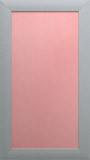 Кухонный фасад из МДФ-Рамка Титан+розовый