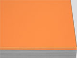 МДФ «Оранжевый глянец» с 3D кромкой